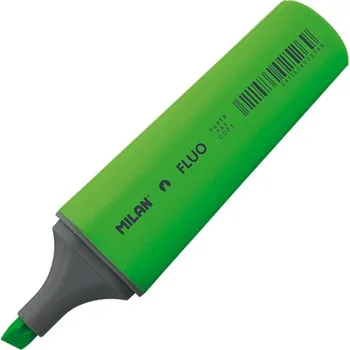 Zvýrazňovač Zvýrazňovač MILAN Fluo Marker - zelený