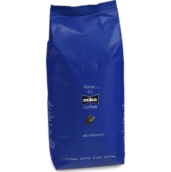 Miko Koffie NV Miko zrnková káva bez kofeinu 1000g
