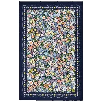 Obraz Hadřík na čaj Ulster Weavers s konfetami a květinovým vzorem