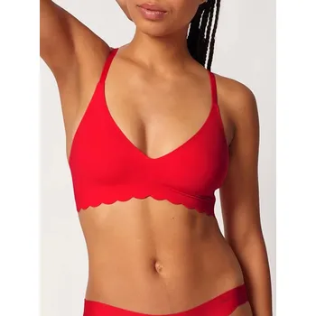 Podprsenka Bezešvá podprsenka s vyjímatelnými vycpávkami bez kostic SKINY - MICRO ESSENTIALS Velikost: 40/C-D