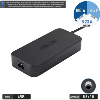 Adaptér k notebooku Originální 180W AC Adaptér Asus ADP-180MB F (5,5x2,5mm) 9,23A