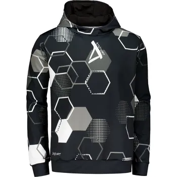 Pánská mikina Pánská funkční mikina premium ALTISPORT VOJ/ALM037MI01 ČERNOBÍLÁ S