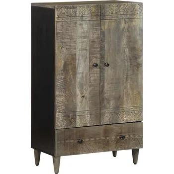Příborník do zásuvky Skříň highboard 60x33x100 cm masivní mangovníkové dřevo