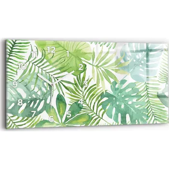 Hodiny Nástěnné hodiny Wallfluent zelené 60 cm