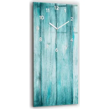 Hodiny Nástěnné hodiny Wallfluent modré 30 cm