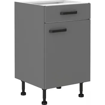 Kuchyňská skříňka Stolarz-Lempert Kuchyňská skříňka Nessa/ANT - dolní 50 1F 1S dvířka + šuplík PREMIUM BOX