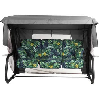 Zahradní houpačka Zahradní houpačka Venezia s moskytiérou a bočními stolky G051-02PB PATIO 448529