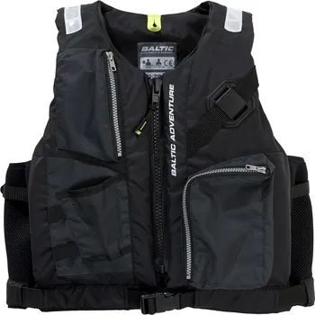 Plovací vesta Baltic Rybářská Vesta Adventure 50N Černá-Velikost L 70-90 kg