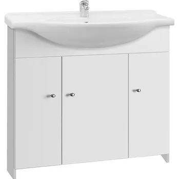 Koupelnový nábytek BPS-koupelny, s.r.o. Koupelnová skříňka s umyvadlem Vilma 85