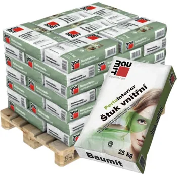 Omítka Baumit PerlaInterior štuk vnitřní 750kg (1 paleta)