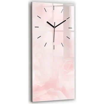 Hodiny Nástěnné hodiny Wallfluent růžové 30 cm