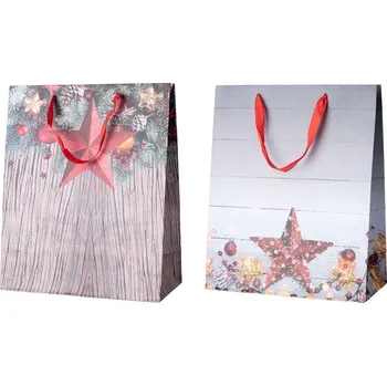 Dárková taška Taška dárková 260x320 mm vánoční dekorace mix, barevná