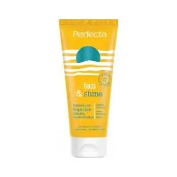 Tělové mléko Perfecta Tan&Shine 200 ml Rychle opalovací rozjasňující tělové mléko