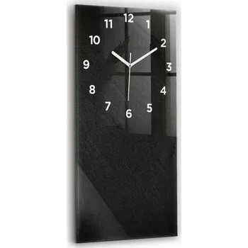 Hodiny Nástěnné hodiny Wallfluent černé 30 cm