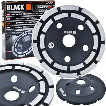 Brusný kotouč Brusný kotouč Black 125 mm na broušení betonu 22,2 mm