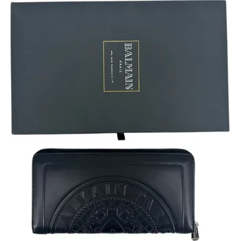 BALMAIN Black Wallet