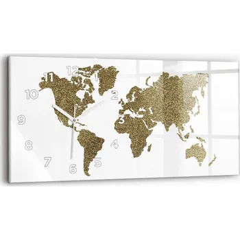 Hodiny Nástěnné hodiny Wallfluent hnědé 60 cm