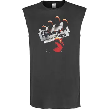 Pánské tílko tílko pánské Judas Priest - British Steel - AMPLIFIED - ZAVE804E39 - XXL