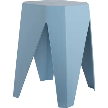 Stolička Modrá plastová stolička Cherish – Leitmotiv ID_1737470