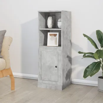 Příborník do zásuvky Skříň highboard lesklá bílá 36 x 35,5 x 103,5 kompozitní dřevo