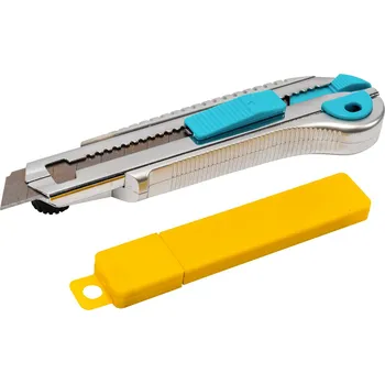 Pracovní nůž STAVTOOL Nůž ulamovací + zásobník | C60, 18 mm (10 ks čepelí)