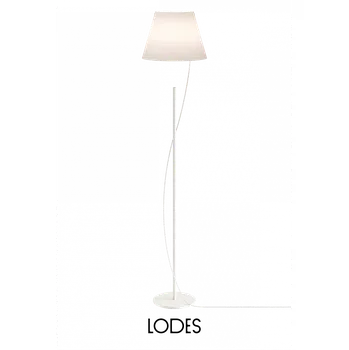 Stojací lampa Lodes LED stojací lampa Hover, v. 149 cm, 2700K, 1x6,5W