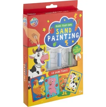 omalovánky Pískovací sada farma (16 x 21 CM)