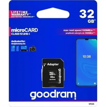 Paměťová karta Dogtrace Paměťová karta microSDHC 32GB vč. adaptéru