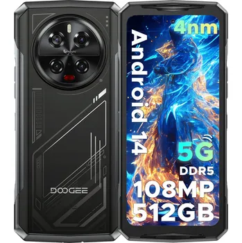 Mobilní telefon Smartphone DooGee V40 12 GB / 512 GB 4G (LTE) stříbrný