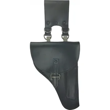 Příslušenství pro sportovní střelbu ARMÁDNÍ ORIGINÁL ITÁLIE Pouzdro policejní na pistoli Beretta 9mm kožené Karabiniéři Itálie originál