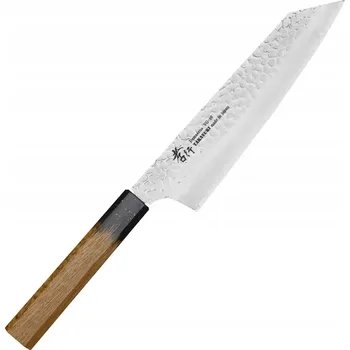 Kuchyňský nůž Sakai Takayuki Urushi VG-10 Kokushin Nůž Kengata 19 cm