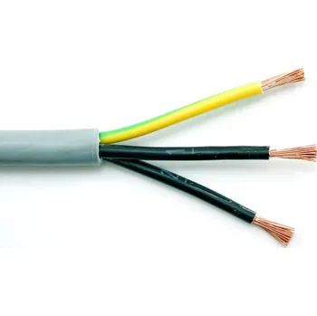 elektrický kabel Kabel YSLY JZ 3 x 0,5 ovládací měděný pro pevné i pohyblivé uložení
