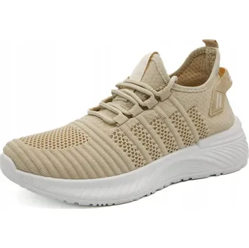 Pracovní obuv Pracovní polobotky 4WRK Polobotky DIADEM BEW béžovo/bílé, velikost 40