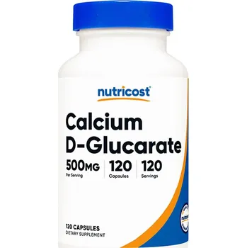 Fitness strava Nutricost Calcium D-Glucarate Capsules 120 kapslí