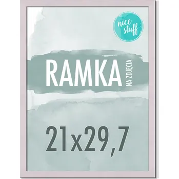 Obraz RÁMEČEK NA FOTOGRAFIE 21x30 A4 RÁMEČKY NA FOTOGRAFIE 21x29,7 PUDROVÁ FIALOVÁ