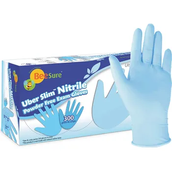 Pracovní rukavice BeeSure UberSlim rukavice, 300 ks - M