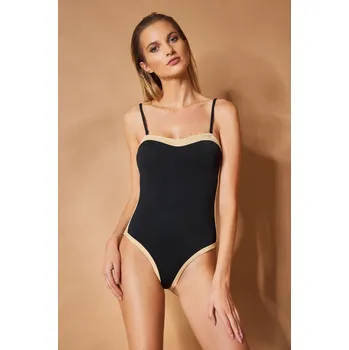 Dámské plavky Vero Moda Dámské jednodílné plavky Rachel černá XS