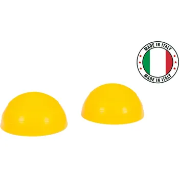 Gymnastický míč Half Ball balanční čočka Barva: Žlutá