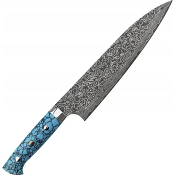 Kuchyňský nůž Takeshi Saji BTQ R-2 Black Kuchařský Nůž 21 cm