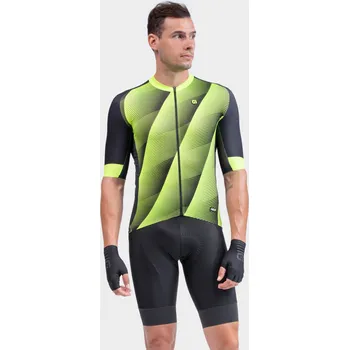 cyklistický dres Cyklistický dres Ale Cycling L žlutý