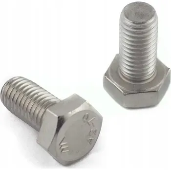 Šroub Nerezový šroub A2 DIN 933 M12 x 30 - 100 kusů nerezová ocel 304