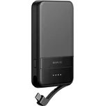 ECOFLOW Rapid 5000 powerbanka Li-Ion, 5000 mAh, MagSafe, Bezdrátové nabíjení Qi, USB-C®, Bezdrátové nabíjení, černá