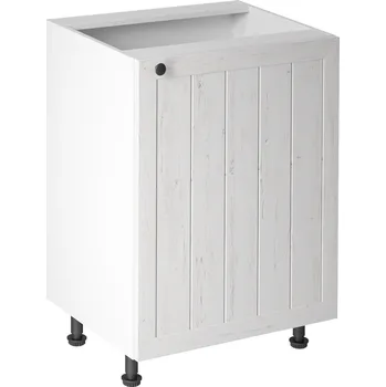 Kuchyňská skříňka Kuchyňská dolní skřínka - PROWANSJA D601D - Pravá, Bílá/Borovice Andersen