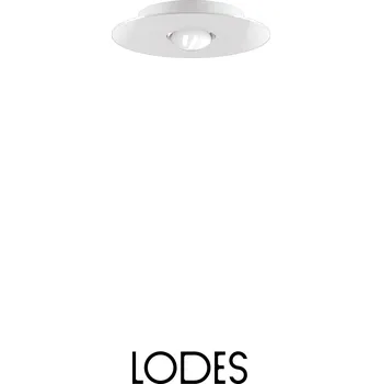 Lodes LED stropní svítidlo Bugia Single, Ø 24 cm, 1x15W Barva: Bílá, Teplota světla: 2700K - teplá bílá
