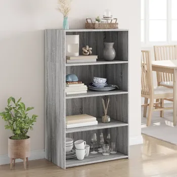Příborník do zásuvky Skříň highboard bílá 70 x 41 x 124 cm kompozitní dřevo
