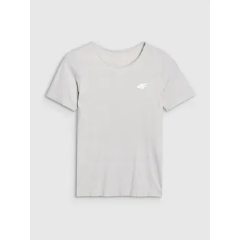 Dámské tričko 4F Dámské běžecké tričko do terénu regular - šedé Velikost M/L