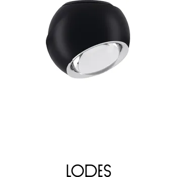 Lodes LED stropní svítidlo Spider, Ø 12 cm, 1x11W Barva: Matná černá, Teplota světla: 2700K - teplá bílá