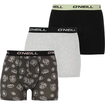 Pánské Boxerky O'NEILL M BOXERSHORTS GET BEACHED 3PK 203021021-7000P – Multicolor L