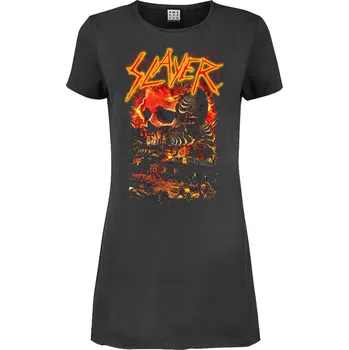 Dámské šaty šaty dámské Slayer - War Skull - AMPLIFIED