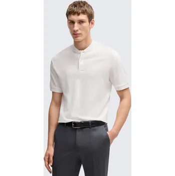 Pánské polo tričko BOSS Black H-Pratt 120 50536794 bílé Velikost: XL